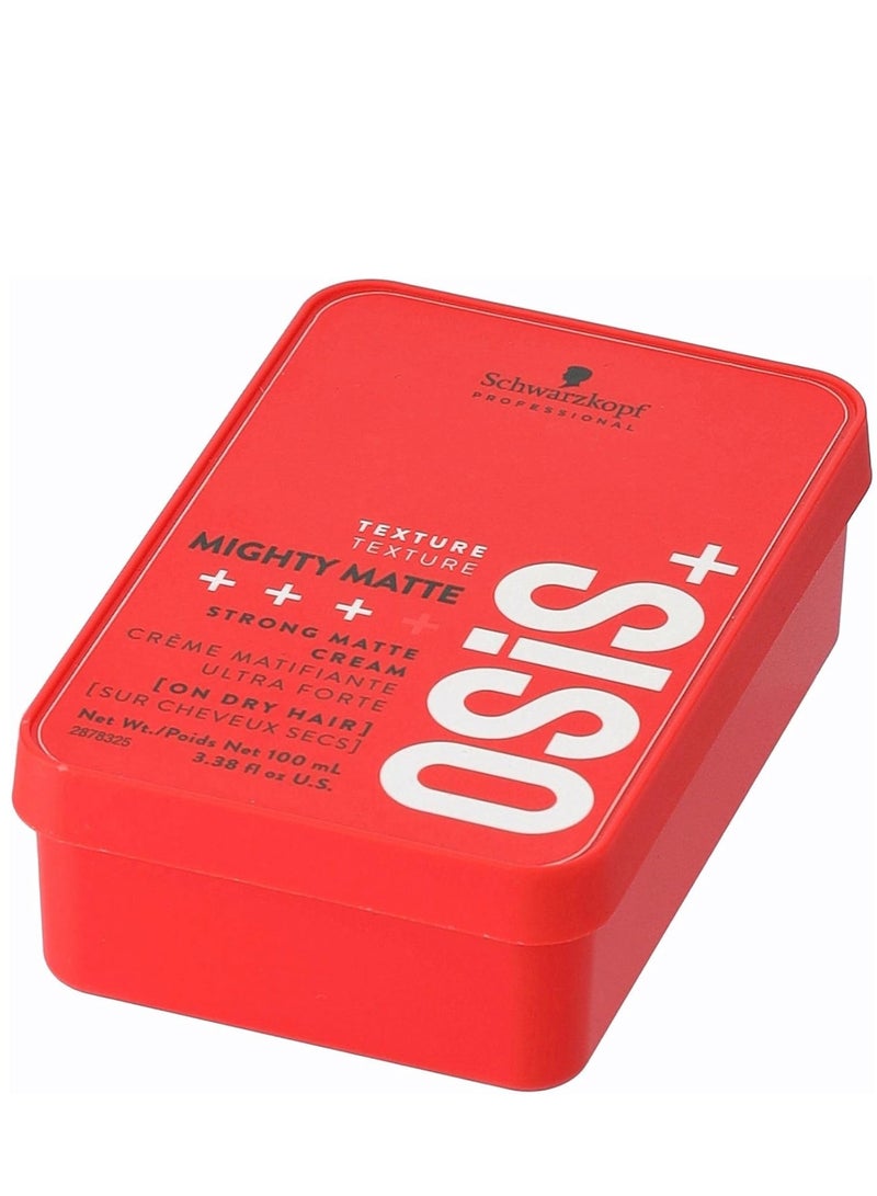 شوارزكوف كريم Schwarzkopf Professional Osis+ Mighty Matte Ultra Strong 100 مل – تثبيت طويل الأمد - Image 2
